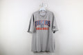 Vintage 90s Starter Tigers Baseball T Shirt Heather Gray