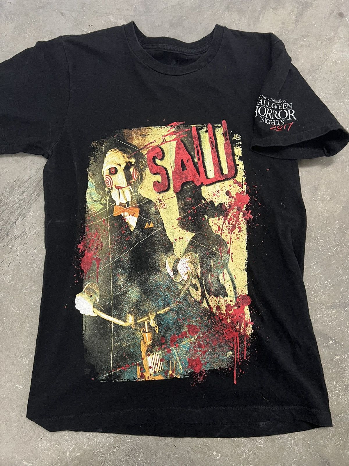 Studios 2017 Universal Halloween Horror Nights Saw House Tee