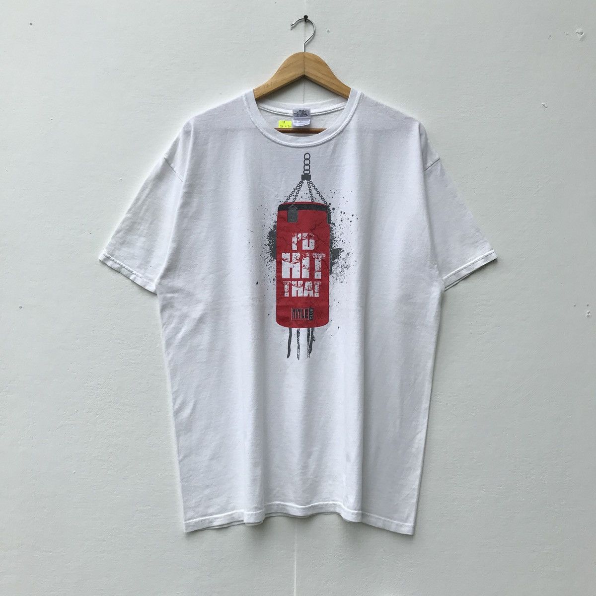 Gildan Boxing Title Club Big Logo Shirt Size Xl Hoodie, Sweatshirt | FlexRushtees.com