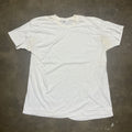Vintage 70s Fruit Of The Loom White Blank T Shirt