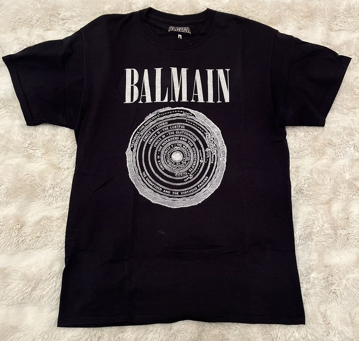 Bleach Goods Bleached Goods X Balmain T-Shirts, Hoodie, Sweatshirt | FlexRushtees.com