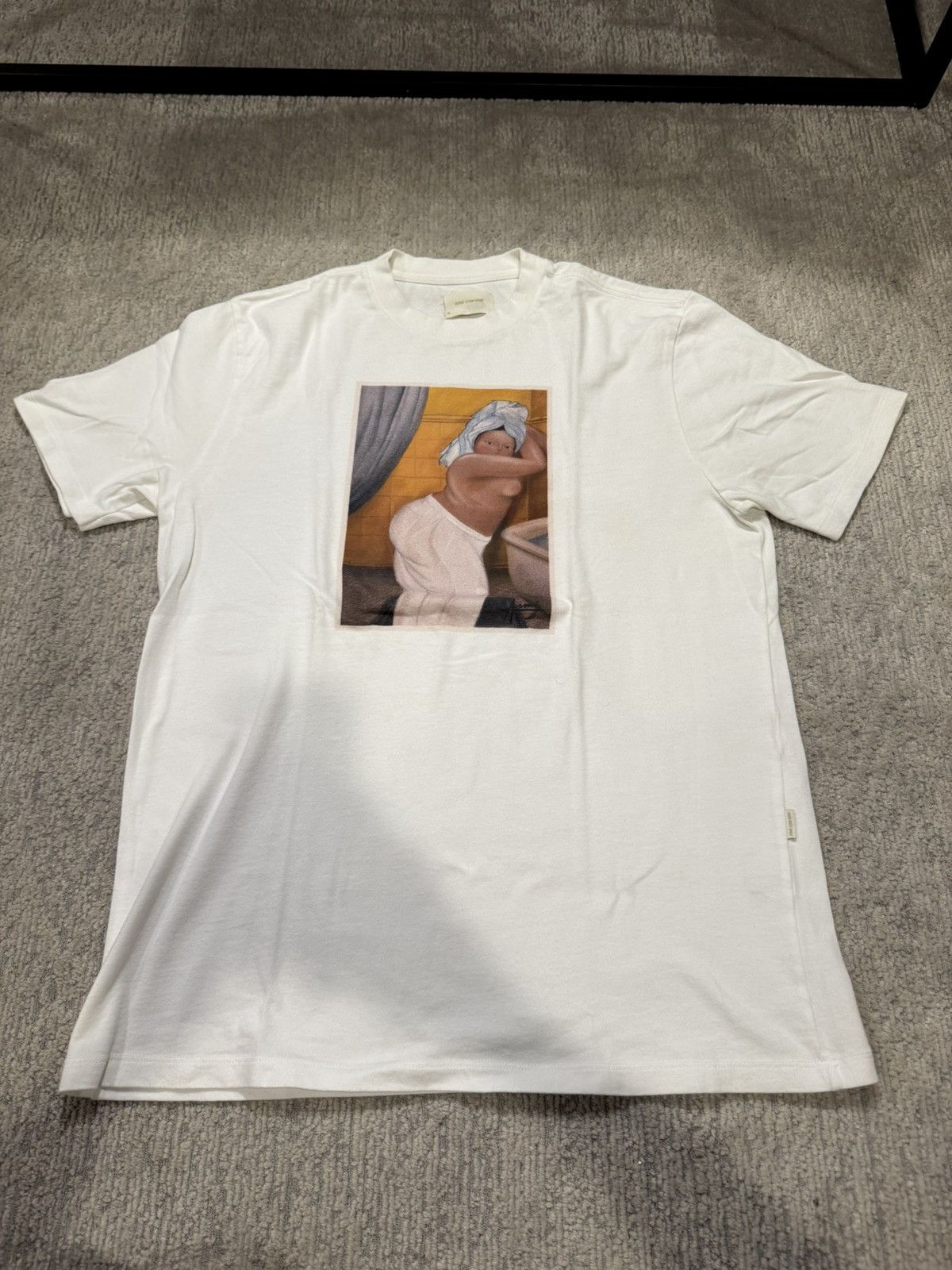 Leon Dore Aime Leon Dore Off White T Shirt Size M Hoodie, Sweatshirt | FlexRushtees.com