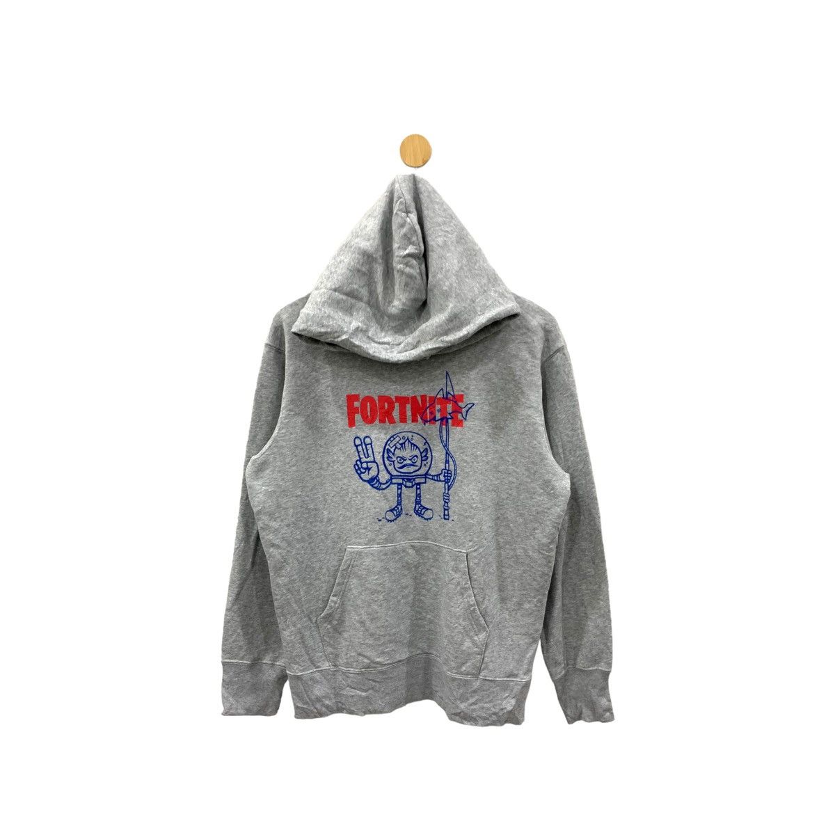 Vintage Uniqlo Fortnite Spellout Hoodie