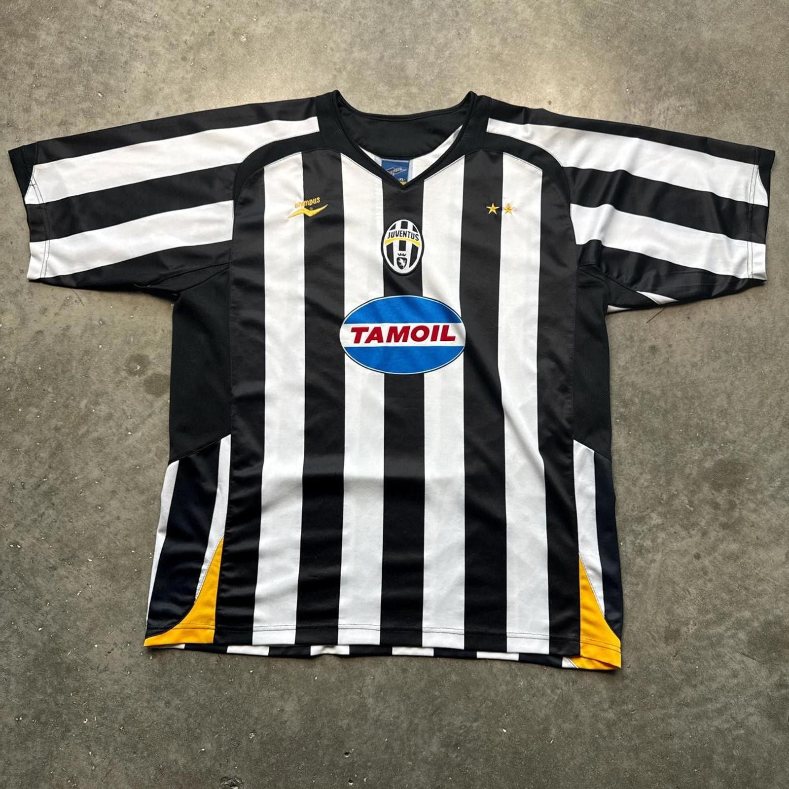 Other Tamoil Juventus 2004 2005 Season Home Jersey Kit Y2k T Shirt