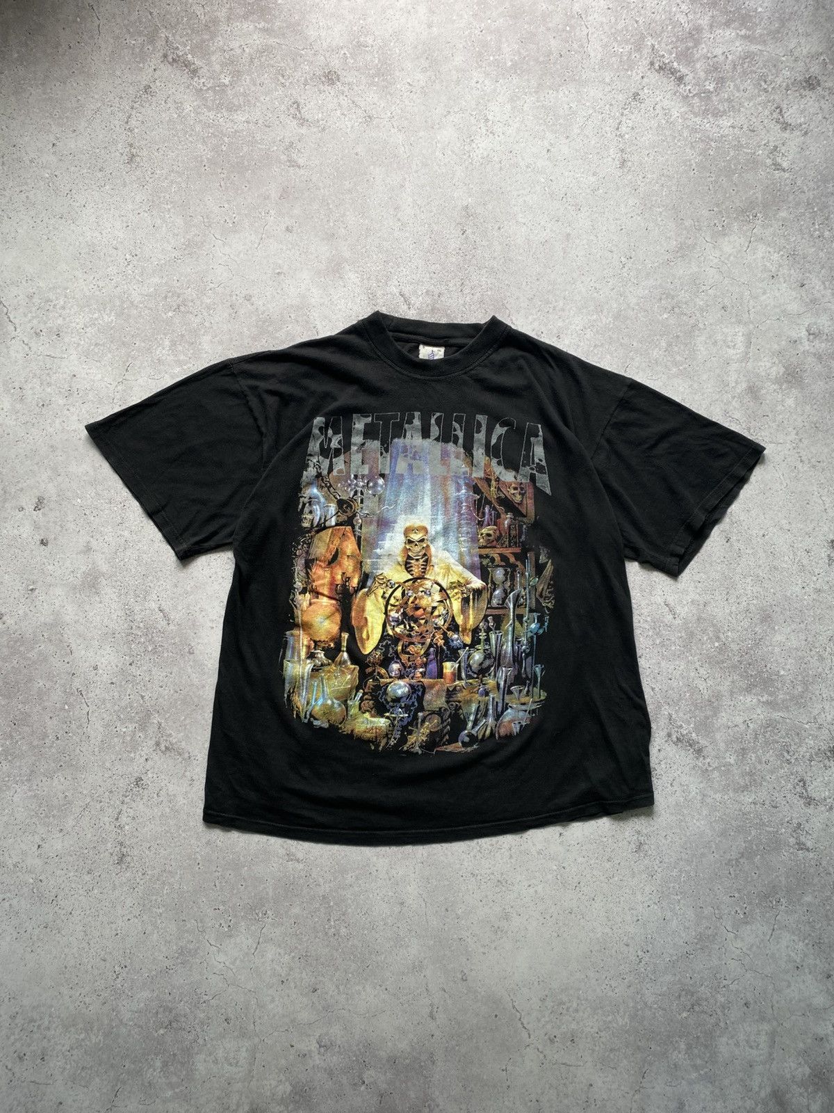 Vintage Metallica Skeleton Tee T Shirt Size Xxl Hoodie, Sweatshirt | FlexRushtees.com