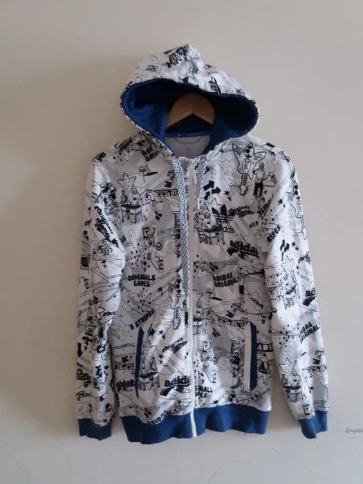 Adidas Full Printed Hoodies Celebrate Originality Size S