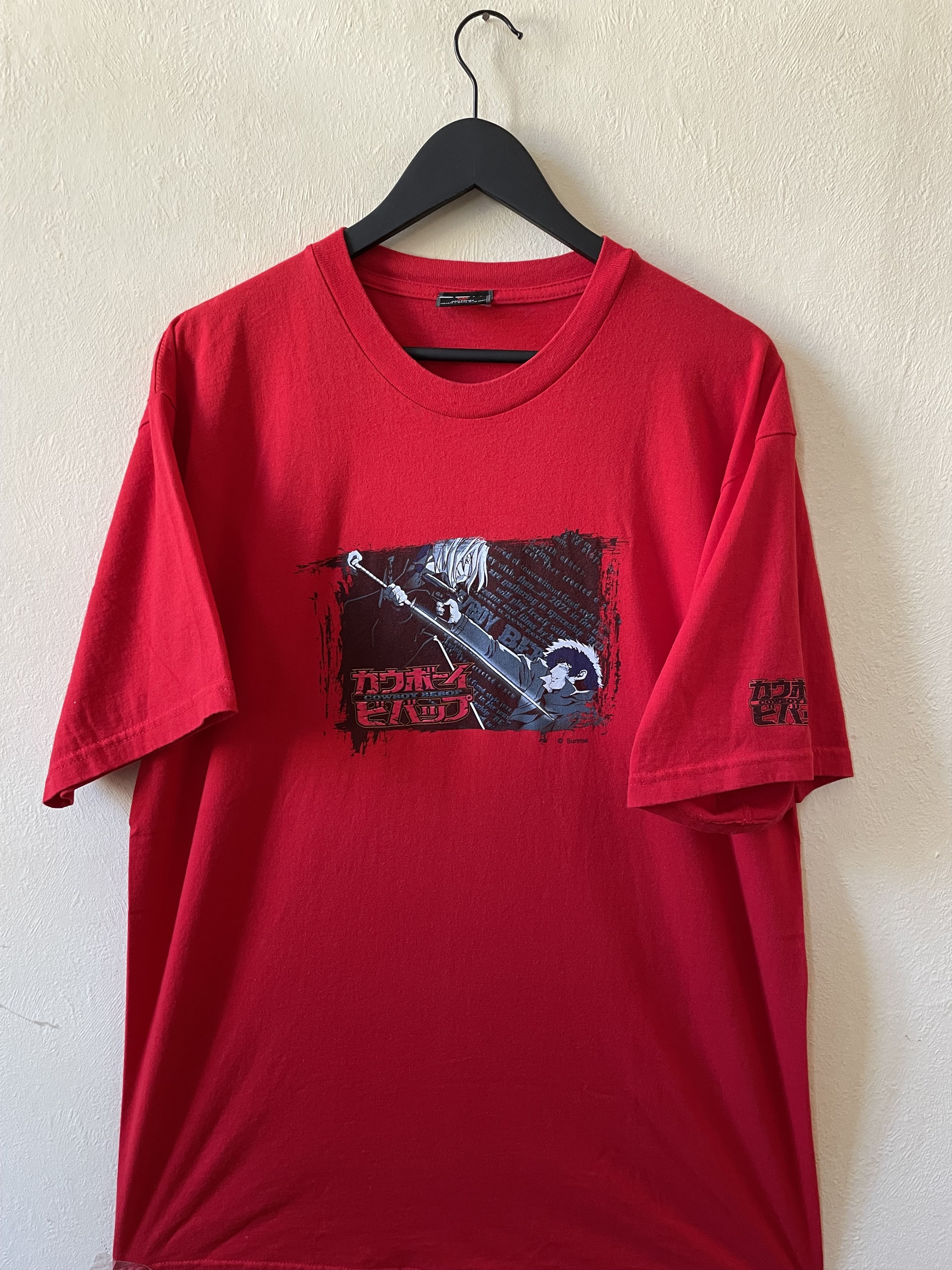Japanese Brand X Vintage Vintage 90s Cowboy Bebop Spike Spiegel Vicious Odm T Shirt Hoodie, Sweatshirt | FlexRushtees.com