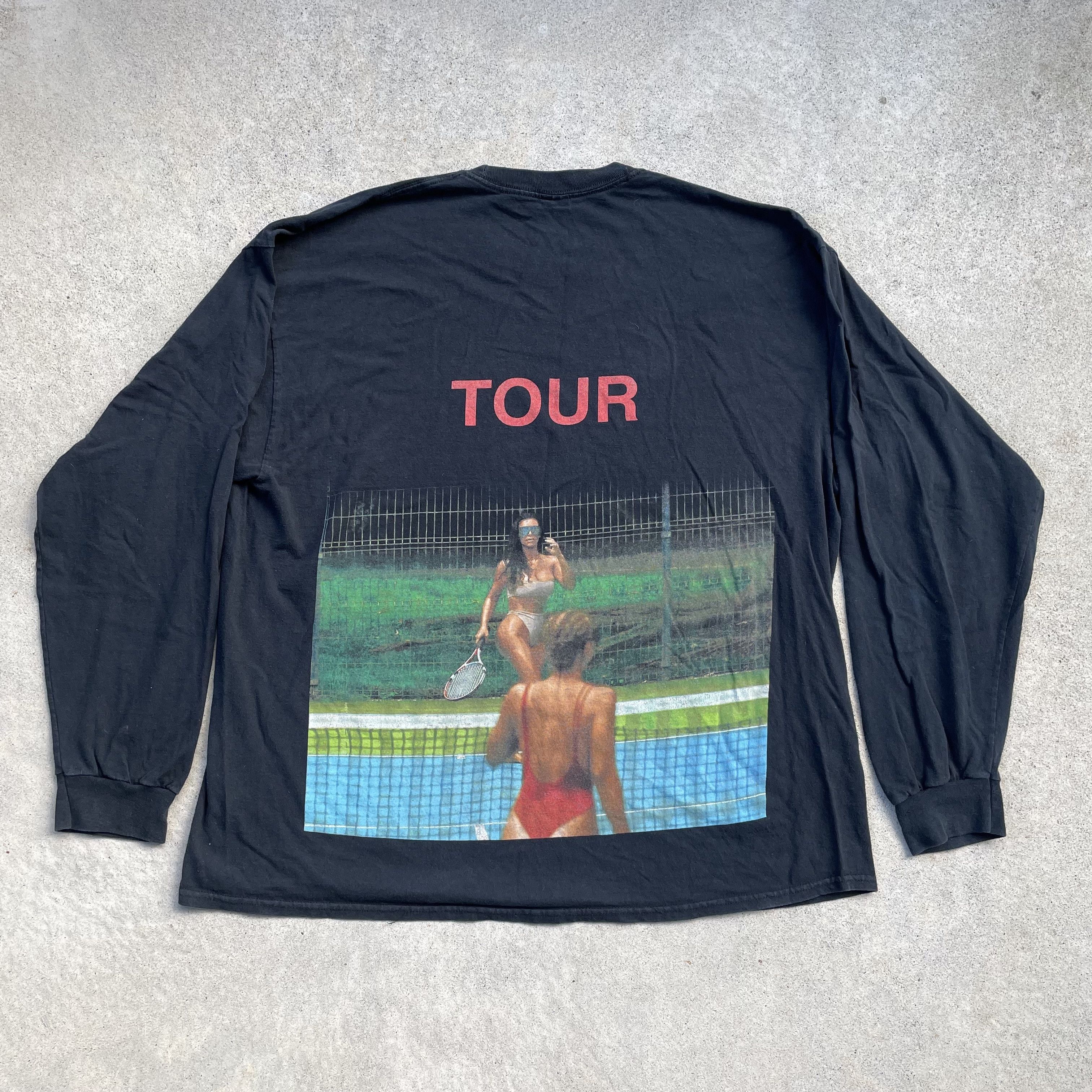 Rap Tees Saint Pablo Tour Kim Kardashian Long Sleeve Kanye Shirt