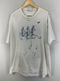 Band Tees Oversize Grateful Dead Thrashed Distressed Band Tee Hoodie, Sweatshirt | FlexRushtees.com