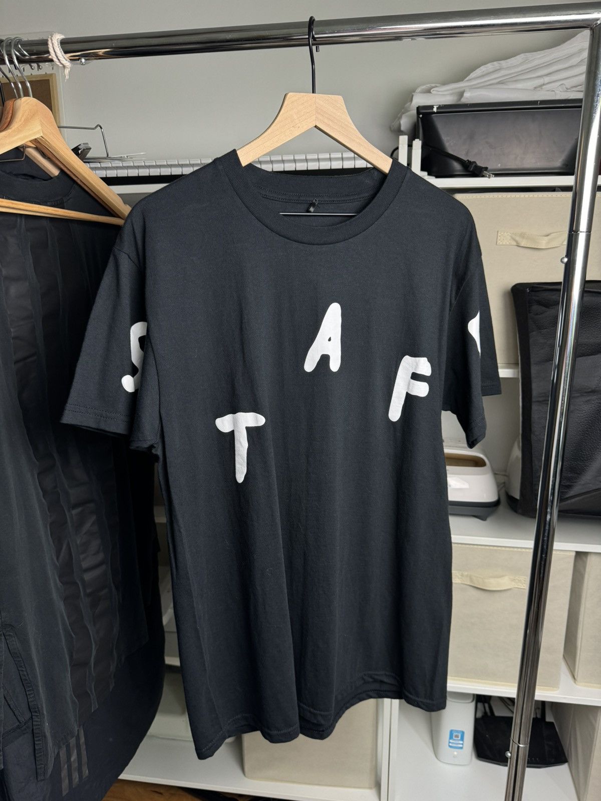 Scott Travis Scott Astrofest 2019 Staff Embossed Tee Hoodie, Sweatshirt | FlexRushtees.com