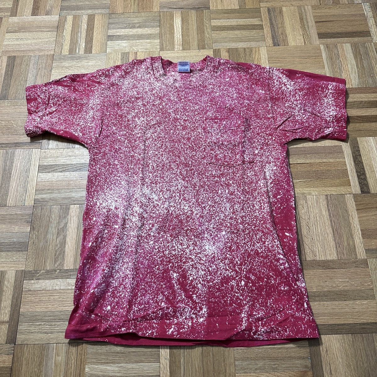 Vintage Bleach Dyed Tee Hoodie, Sweatshirt | FlexRushtees.com