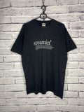 Vintage Y2k Adult Steamin Graphic Humor Tee Hoodie, Sweatshirt | FlexRushtees.com