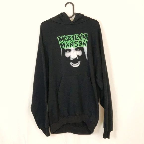 Manson Marilyn Manson Smells Like Children Vintage Grail Hoodie T-Shirts, Sweatshirt | FlexRushtees.com