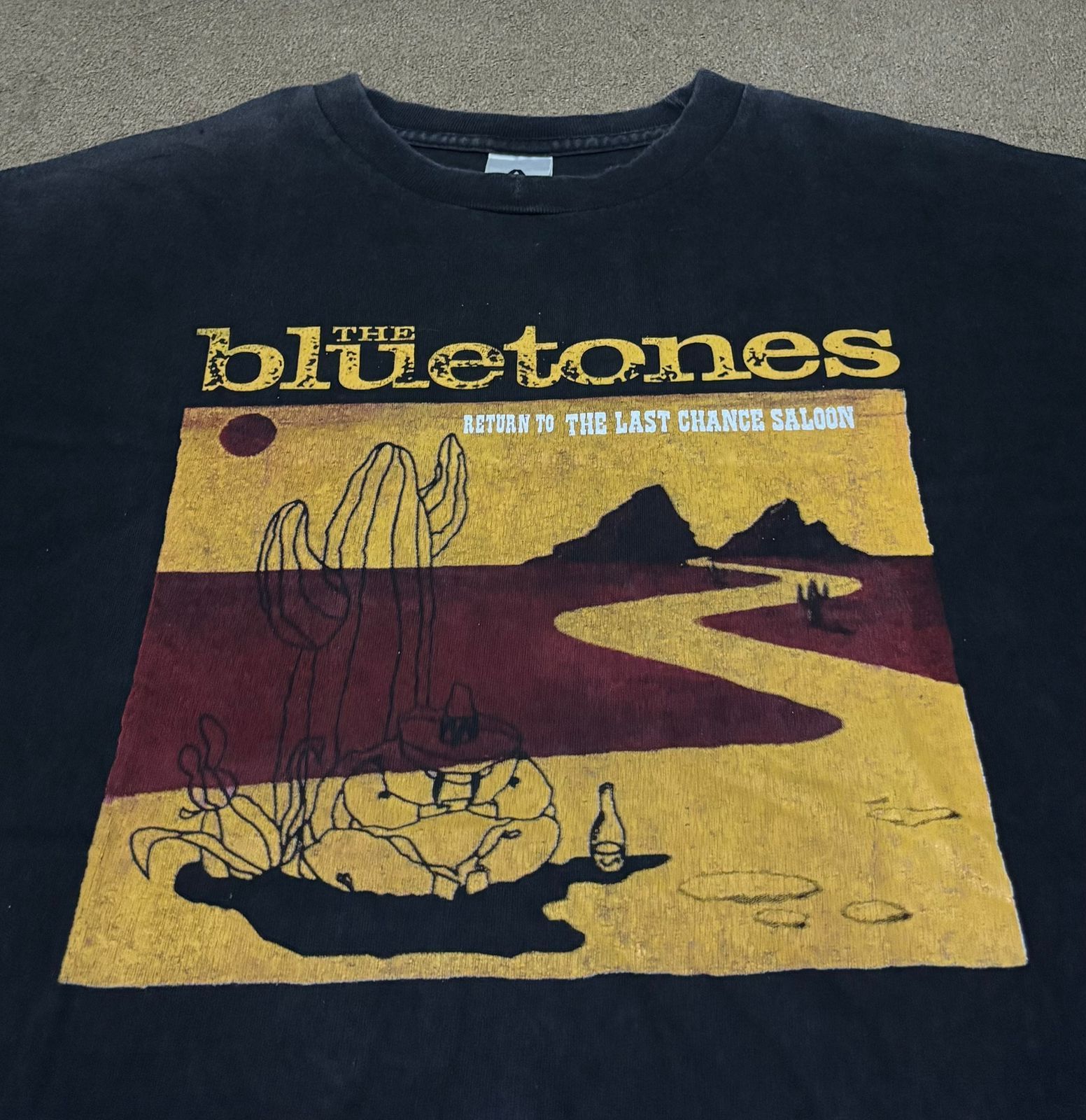 Band Tees Vintage The Bluetones Shirt Britpop Oasis Radiohead Hoodie, Sweatshirt | FlexRushtees.com