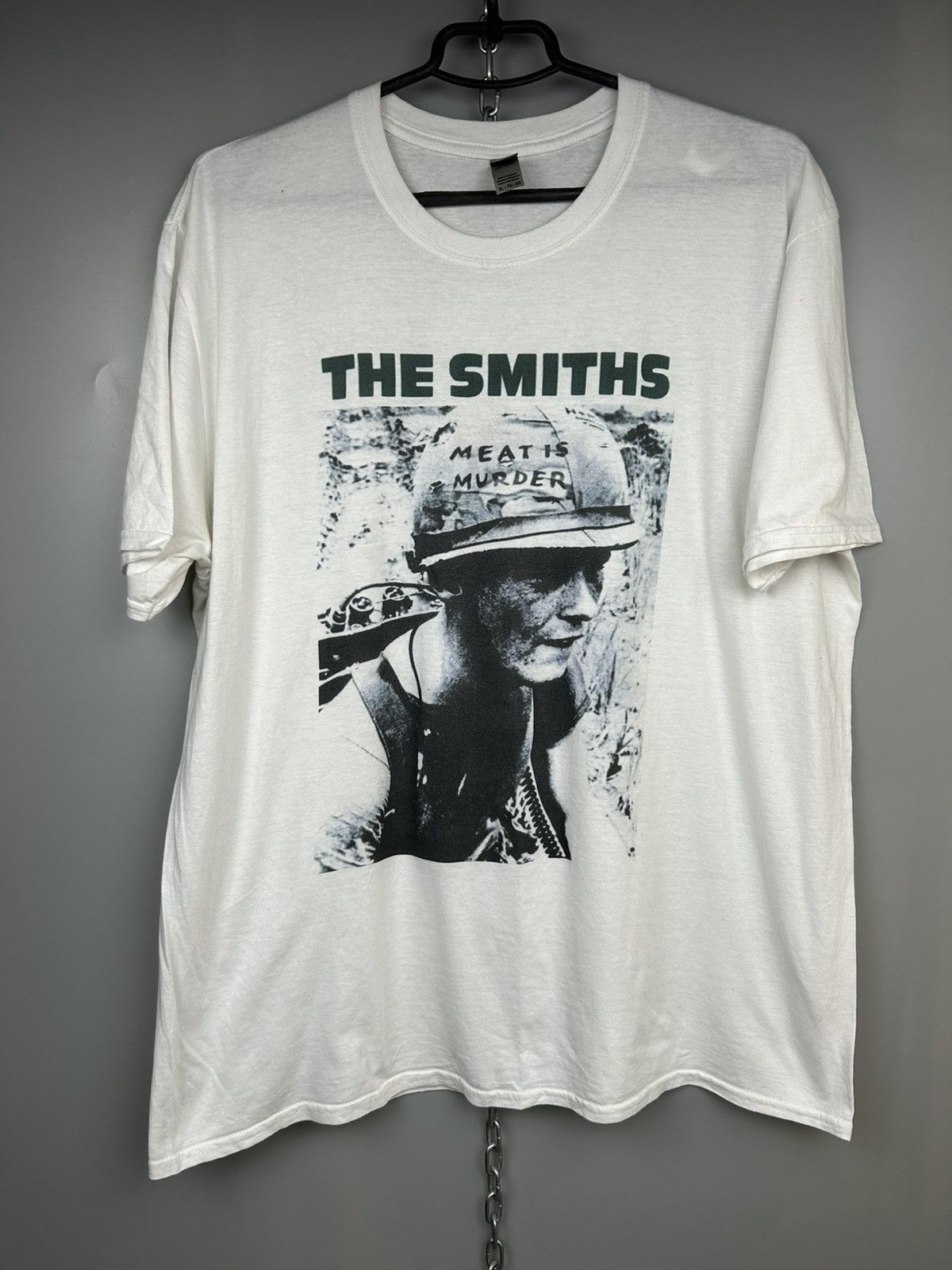 The Smiths X Vintage Vintage The Smiths Meat Is Murder Tee Hoodie, Sweatshirt | FlexRushtees.com