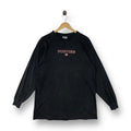 Hanes Vintage Forties Skateboard Centre Spellout Long Sleeve Tee