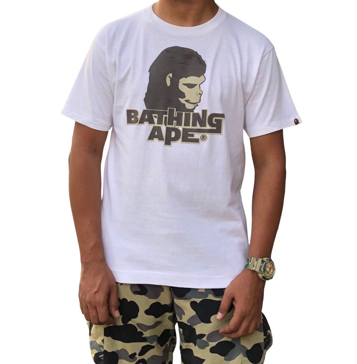 Og Vintage Bape Nigo Head General Pota Tee Hoodie, Sweatshirt | FlexRushtees.com