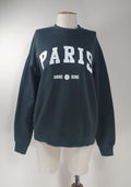 Anine Bing Paris Grey Cotton Sweatshirt T-Shirts, Hoodie | FlexRushtees.com