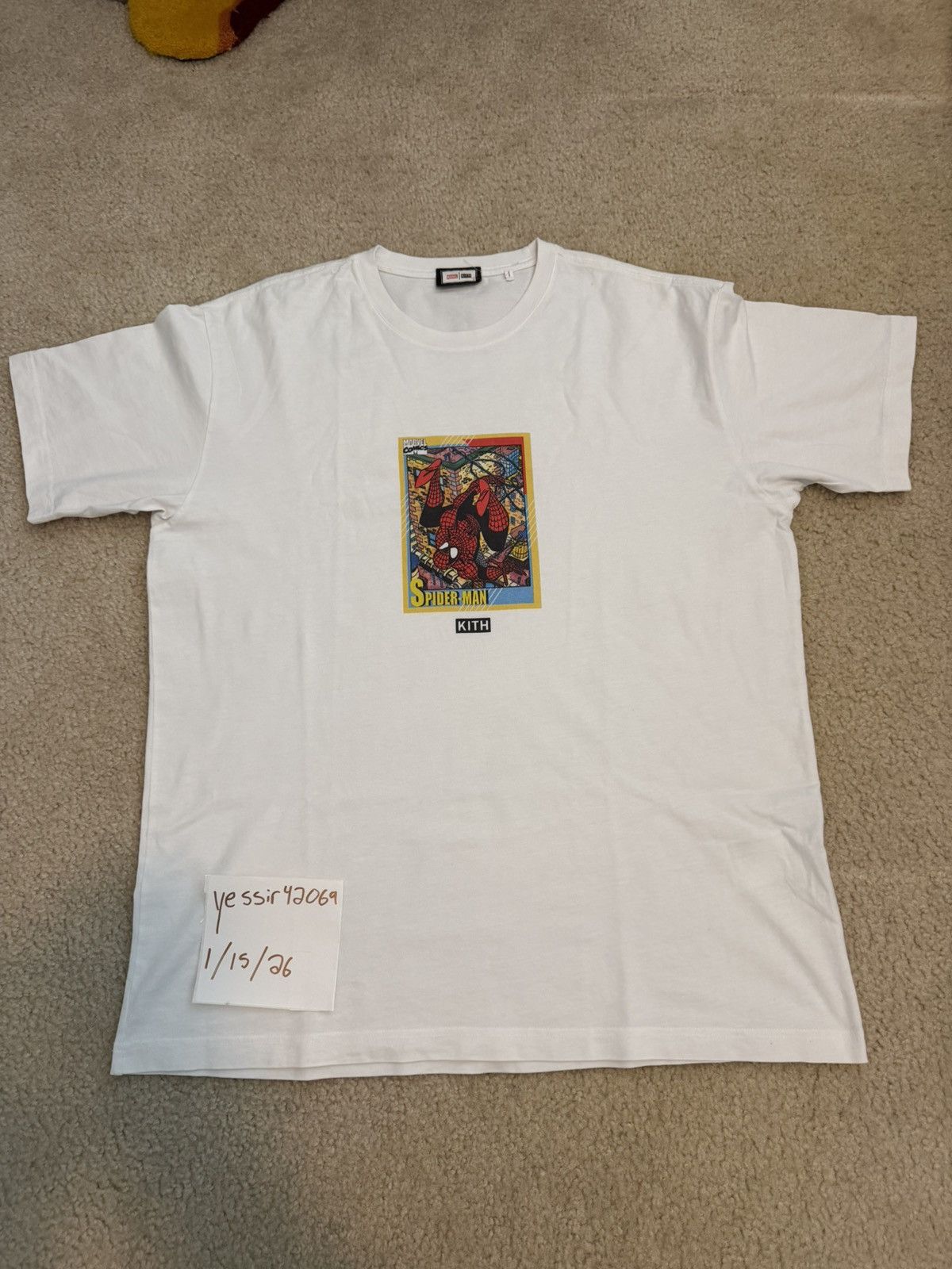 Kith Spiderman Hero Vintage Tee Hoodie, Sweatshirt | FlexRushtees.com