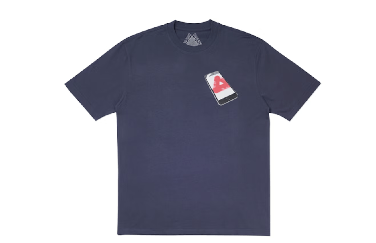 Palace Tri Phone T Shirt Deadstock Hoodie, Sweatshirt | FlexRushtees.com