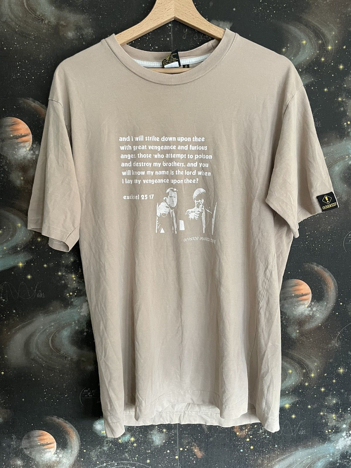 Vintage Pulp Fiction Ezekiel 25 17 Y2k Tarantino Movie Tee