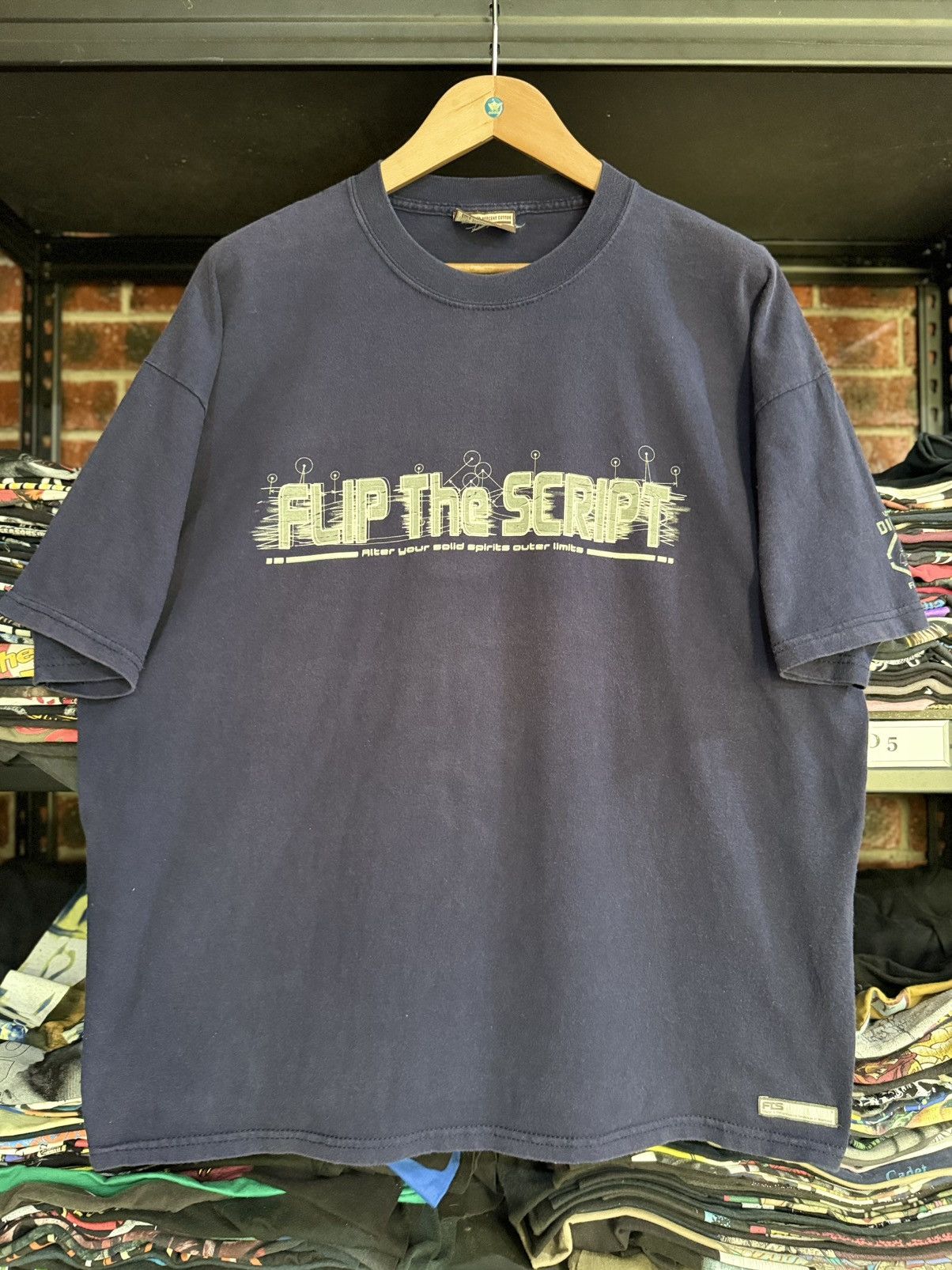 Vintage Flip The Script Music European Hip Hop Faded Xxl Tee Hoodie, Sweatshirt | FlexRushtees.com