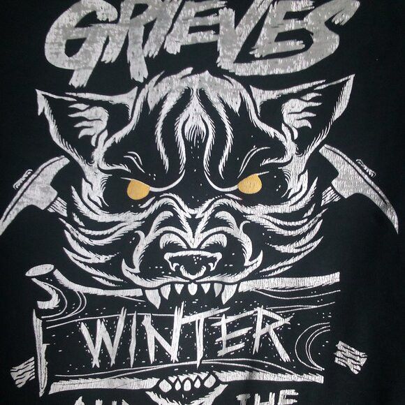 Rhymesayers Grieves Winter Wolves Crewneck Sweatshirt T-Shirts, Hoodie | FlexRushtees.com