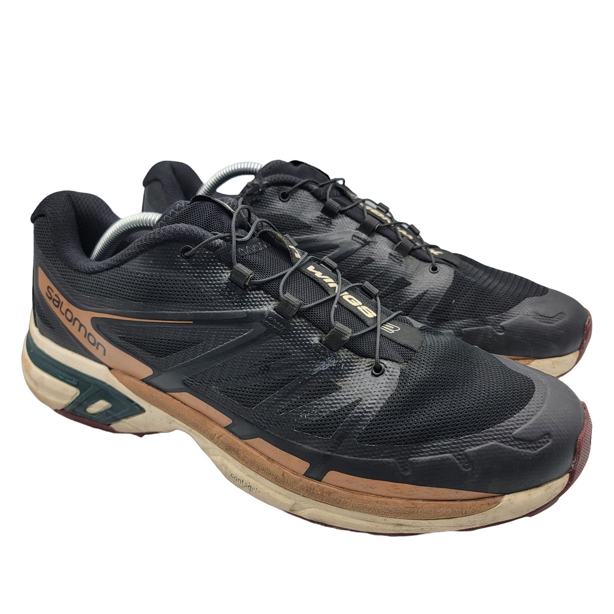 Salomon Xt Wings 2 Mens 11 5 Black Bleached Sand Shoes Outdo