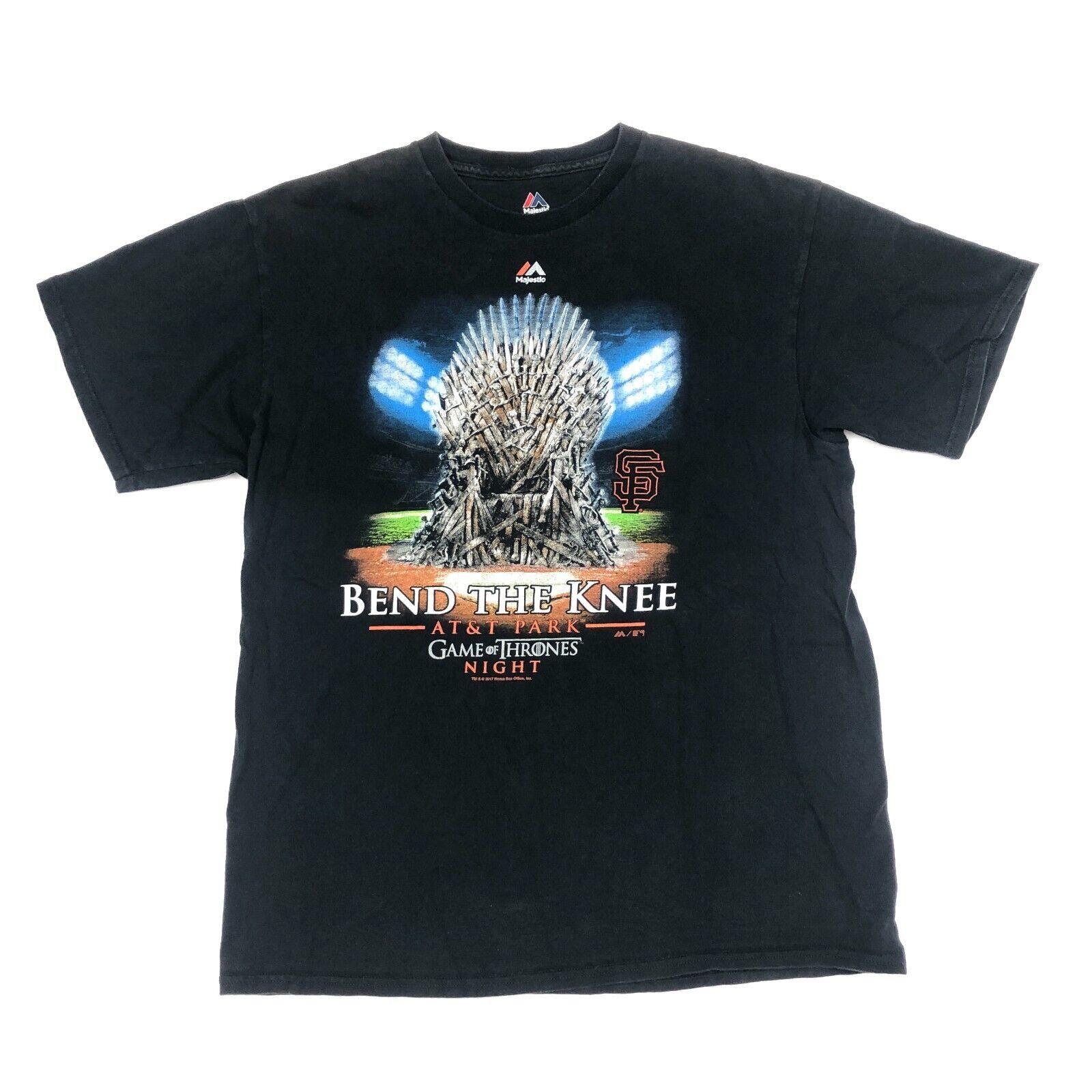 Majestic X Vintage 2017 Sf Giants Game Of Thrones Night Baseball Tee Shirt Hoodie, Sweatshirt | FlexRushtees.com