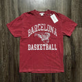Vintage Avg Resell S45 Firstport Barcelona Basketball Shirt