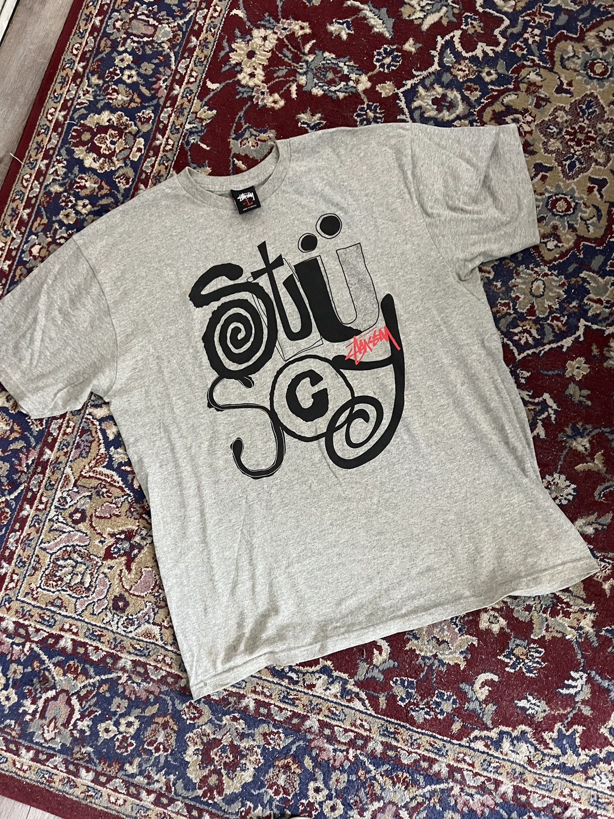 Stussy Tee Large Hoodie, Sweatshirt | FlexRushtees.com