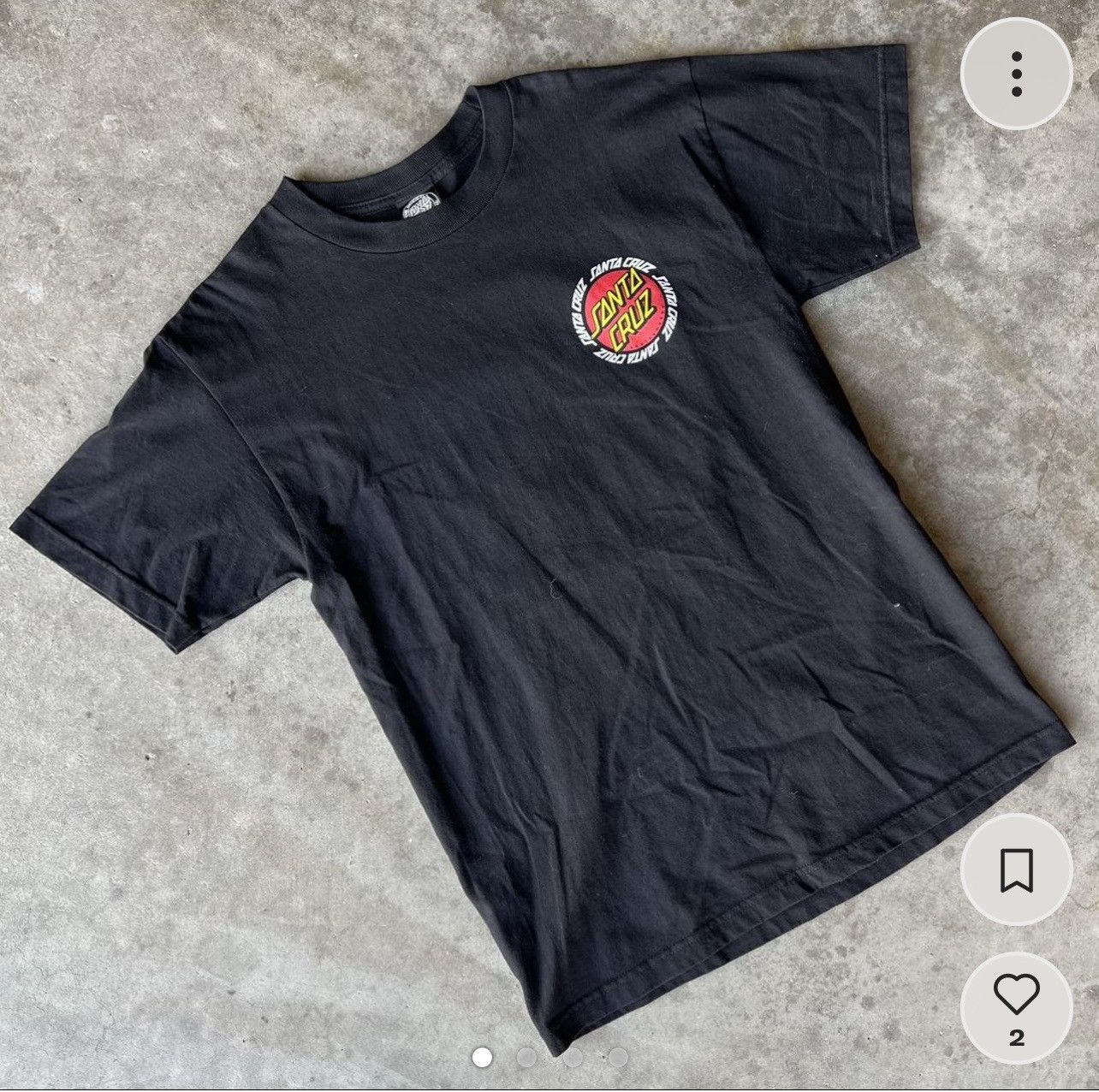 Vintage Santa Cruz Skateboards T Shirt Size Medium Large Hoodie, Sweatshirt | FlexRushtees.com