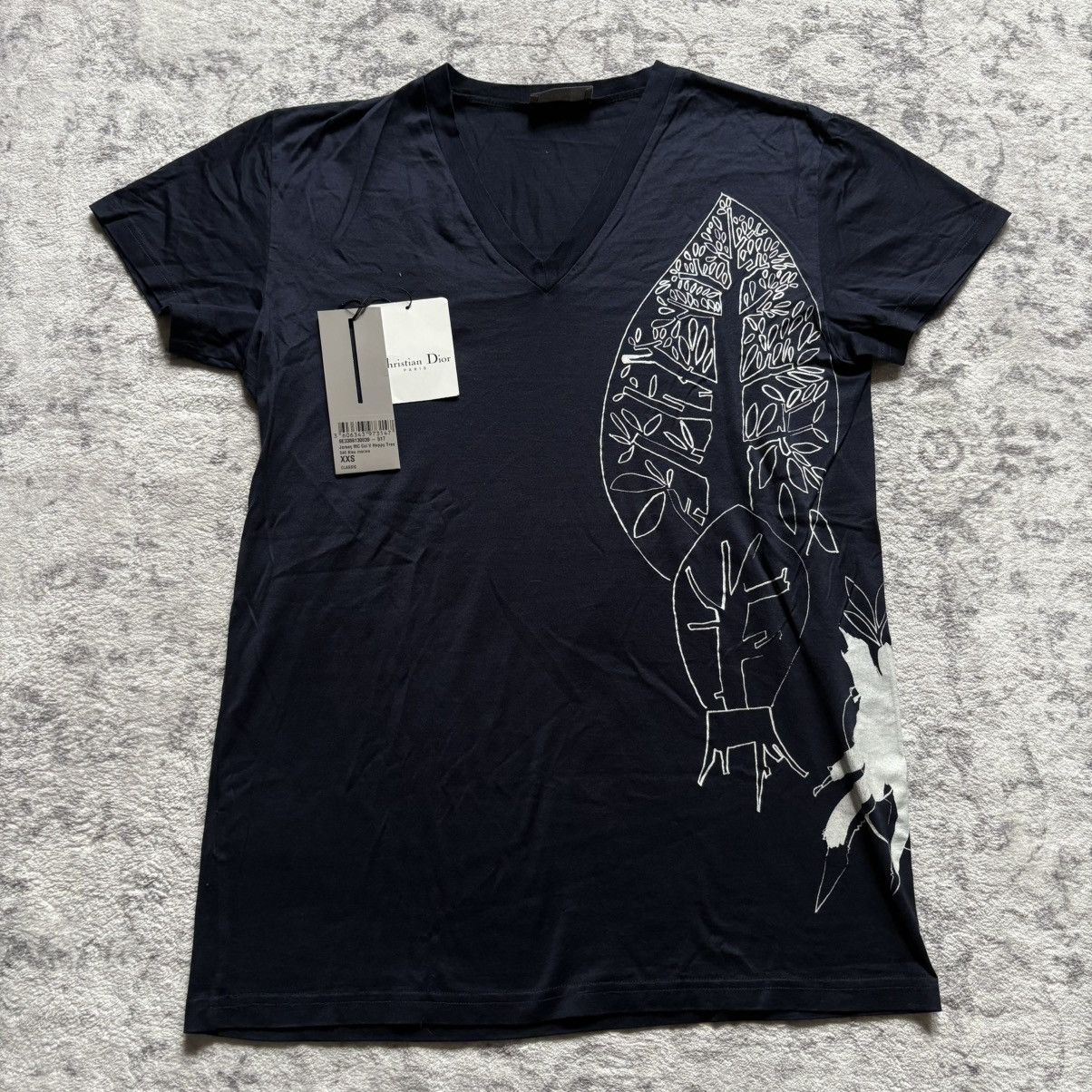 Dior By Hedi Slimane Ss09 Tree Bulb Graphic T Shirt Xxs Hoodie, Sweatshirt | FlexRushtees.com