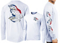 Men’S Performance North Carolina Flounder Deco Long Sleeve