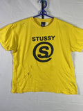 Distressed Stussy Big Logo Size L Pit 22 T-Shirts, Hoodie, Sweatshirt | FlexRushtees.com