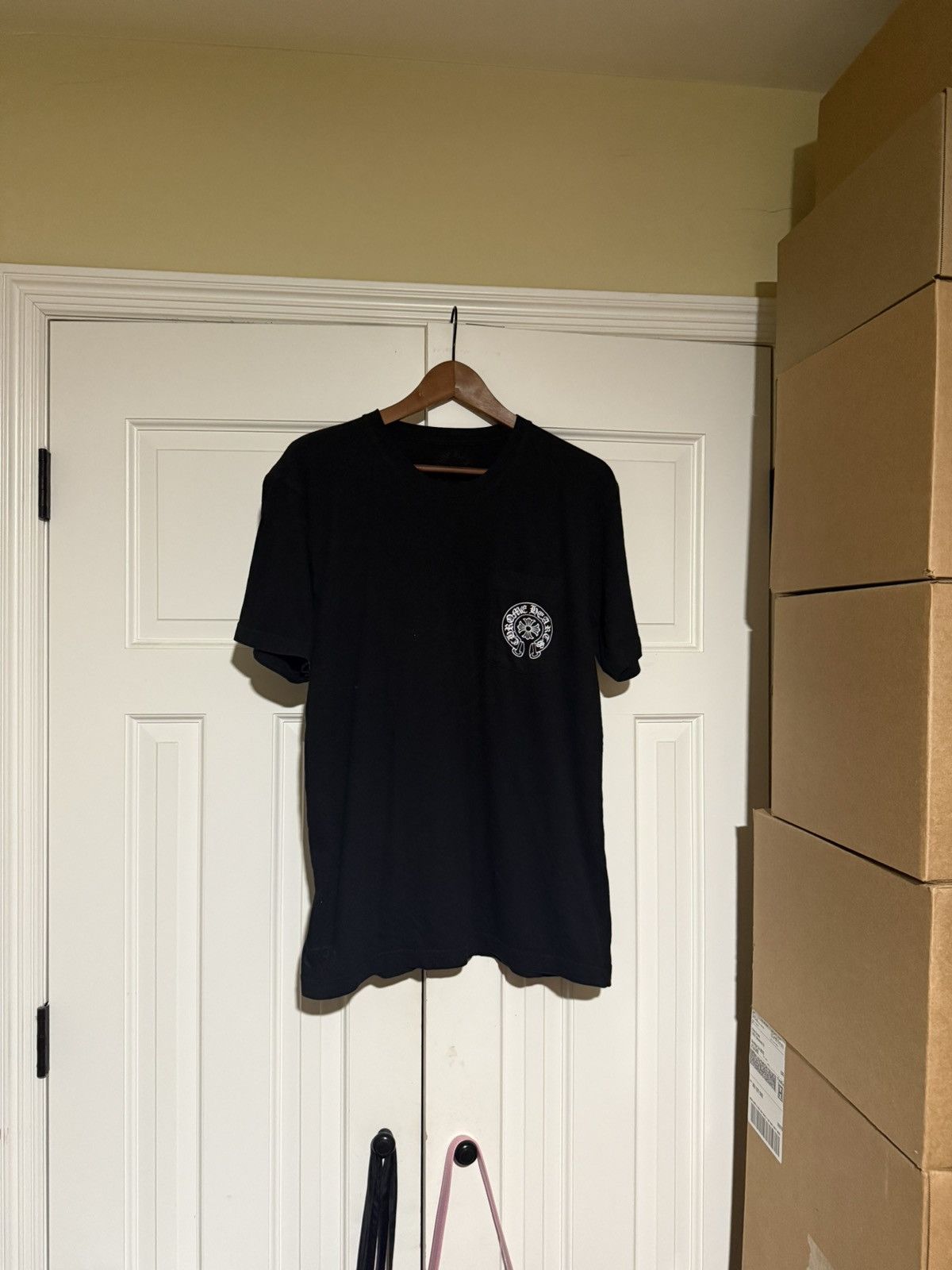 Hearts Chrome Hearts Black Korea T Shirt Hoodie, Sweatshirt | FlexRushtees.com