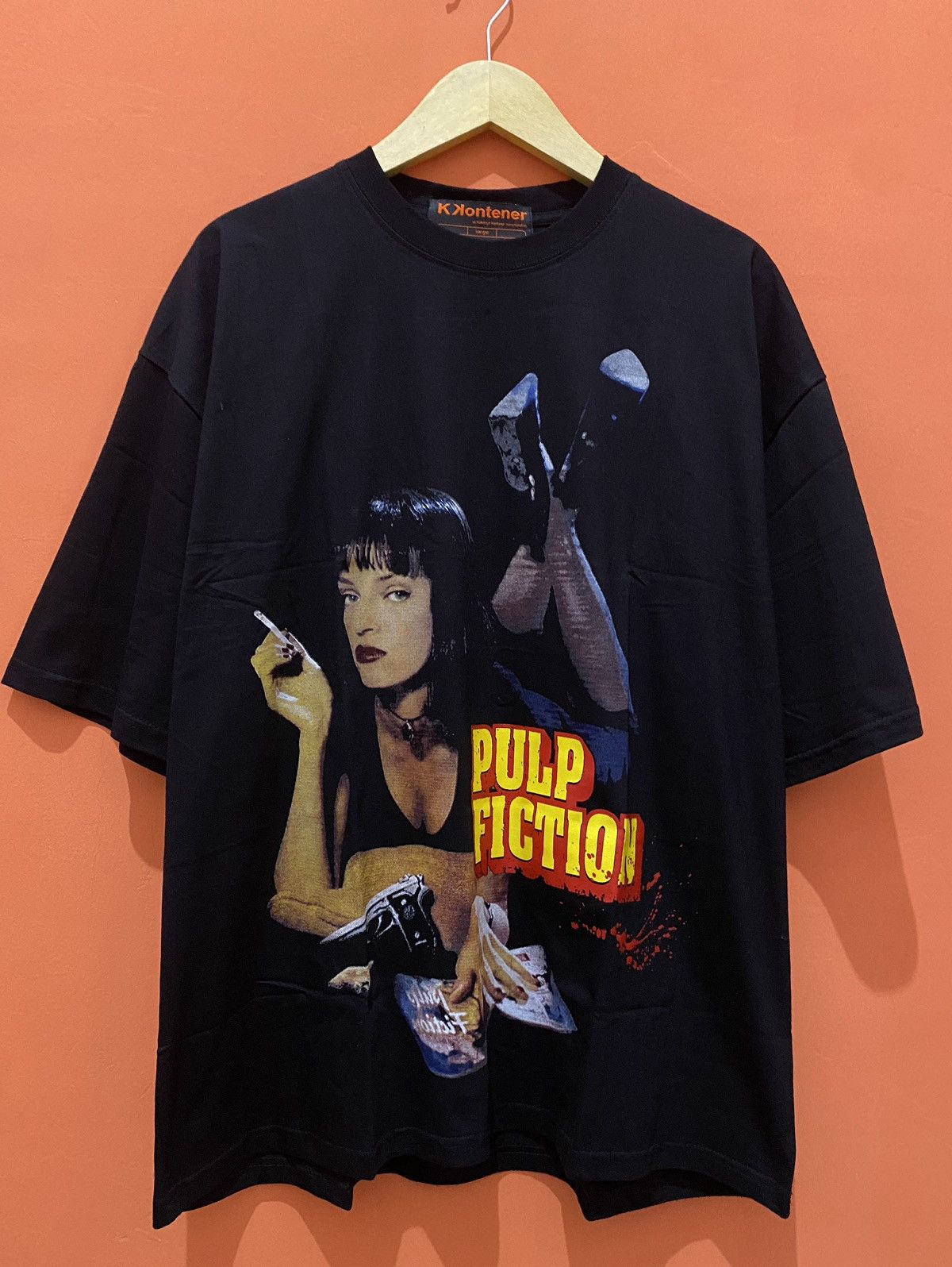 Vintage Rare Pulp Fiction Promo Cigarettes Movie Band Tee Boot