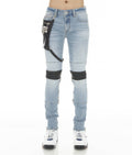 Punk Moto Stretch in Pollock