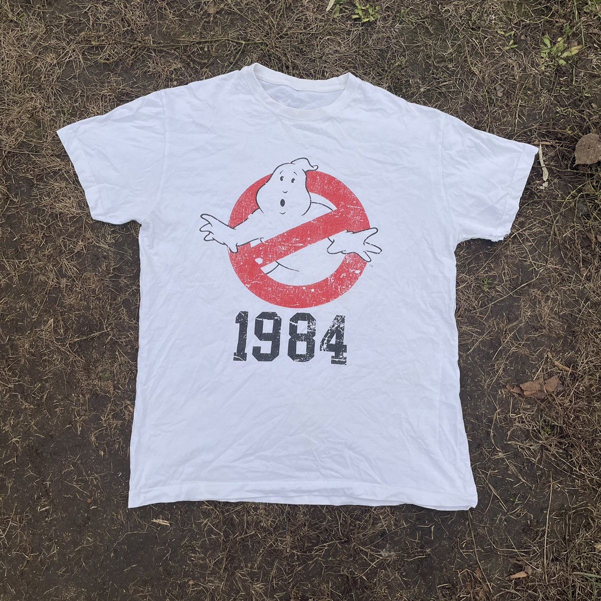 Vintage Y2k Ghostbusters Ghost Face Horror Promo Tee 90s
