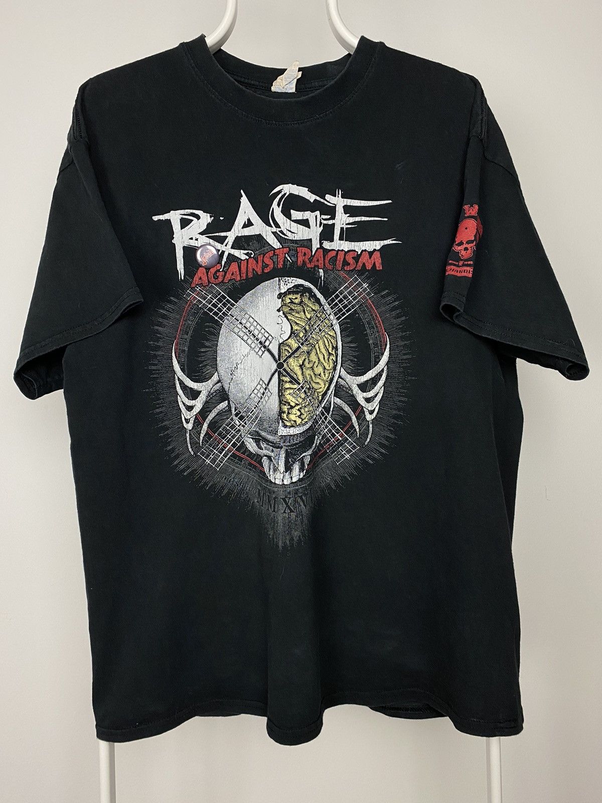 Vintage Rage Against Racism Festival Vintage Black T Shirt Hoodie, Sweatshirt | FlexRushtees.com