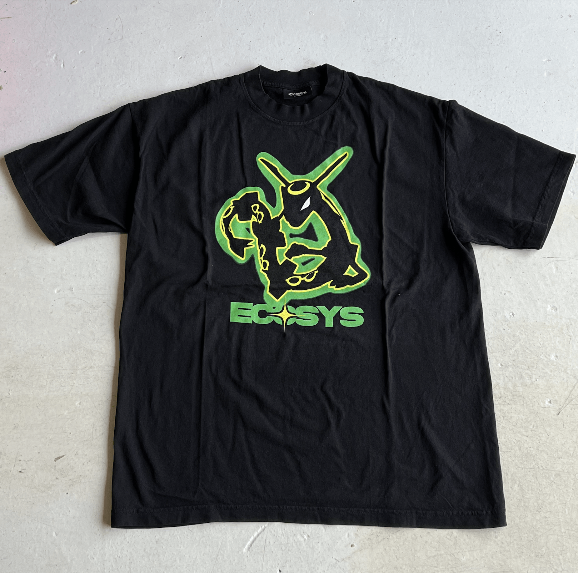 Ecosys Shadow Rayquaza Logo Tee Secret Sample Black Hoodie, Sweatshirt | FlexRushtees.com