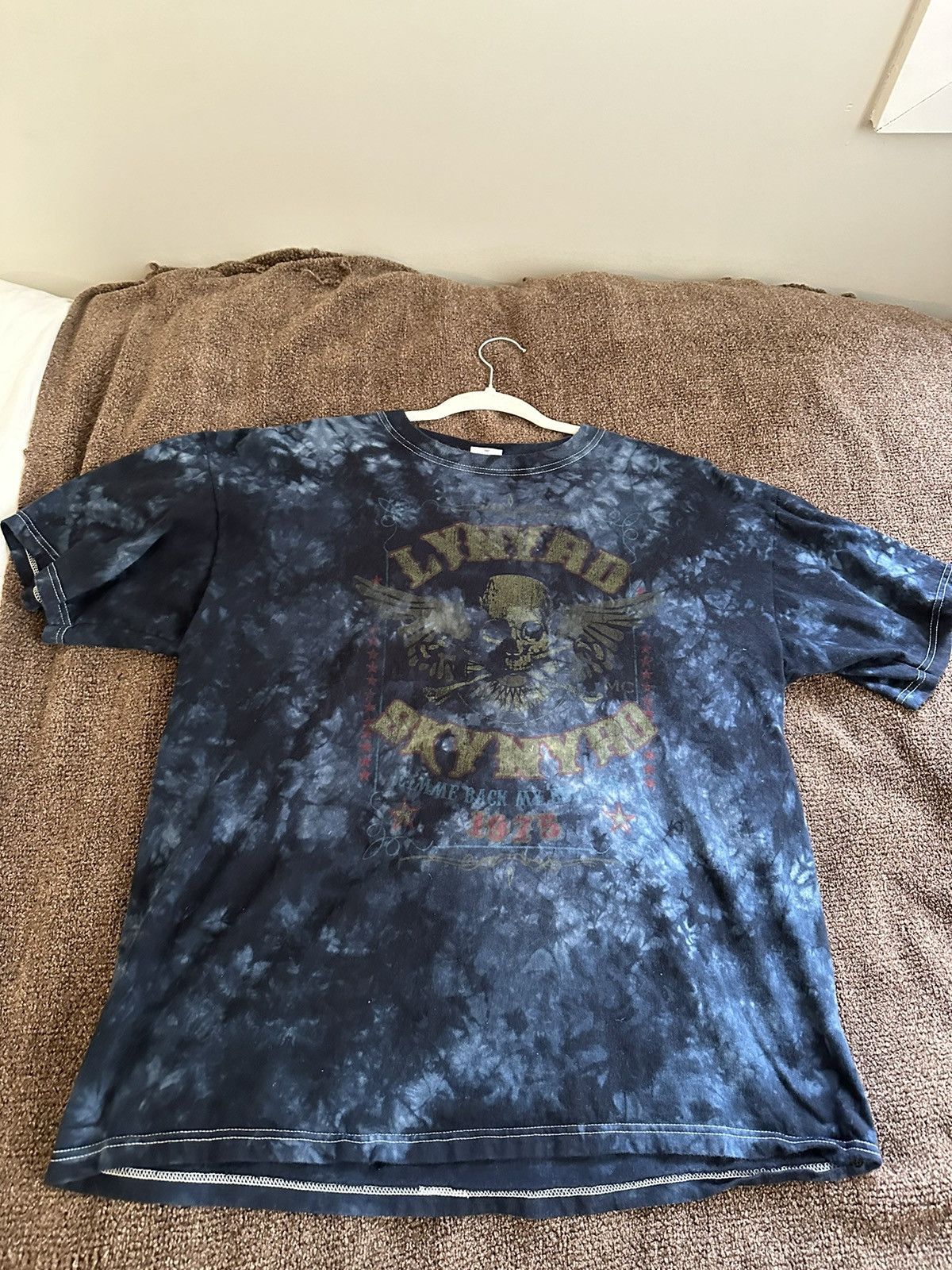 Band Tees X Vintage Lynyrd Skynrd Tie Dye Band Tee