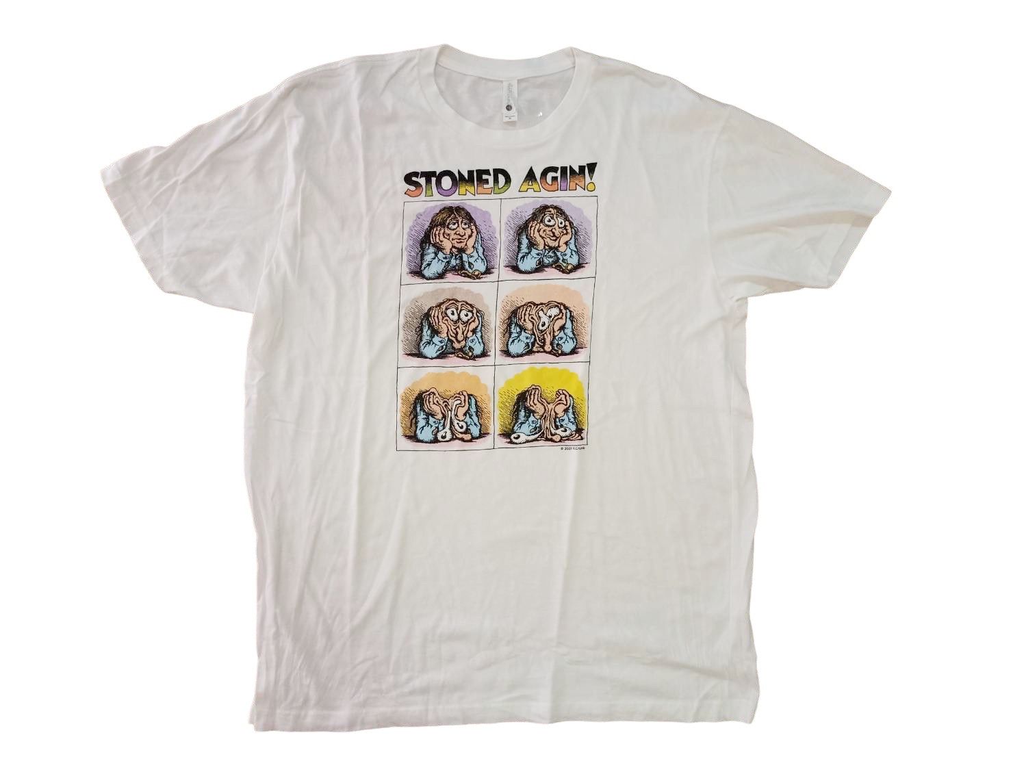 Vintage Stoned Agin By R Crumb 2021 T Shirt Hoodie, Sweatshirt | FlexRushtees.com