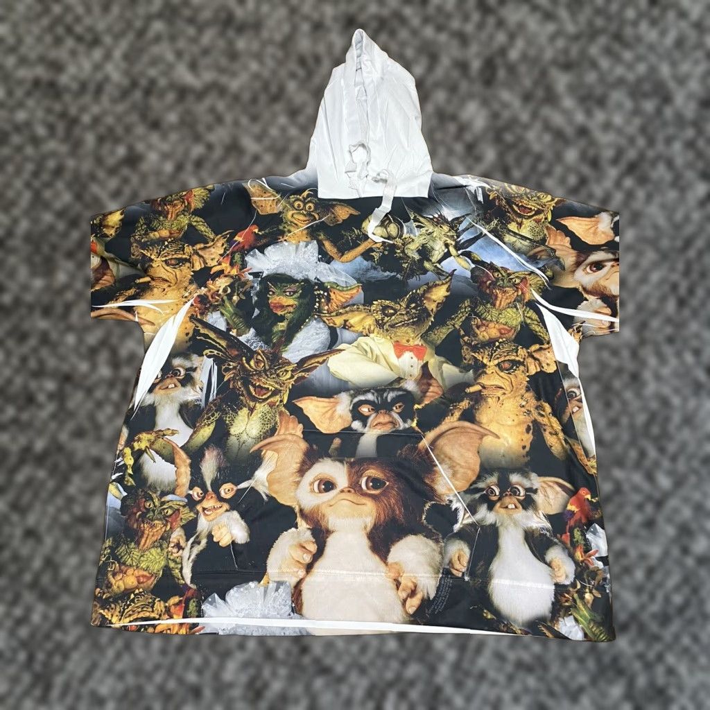 Jerzees Vintage Gremlins Hoodie Pullover 3xl White Gremlins 2 Movie Mens