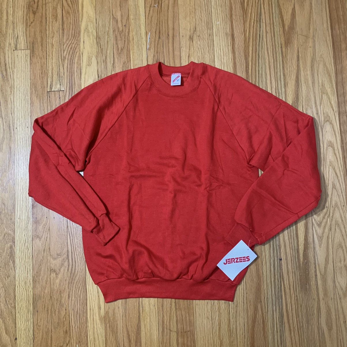 Vintage 1980 S Deadstock Jerzees Raglan Crewneck