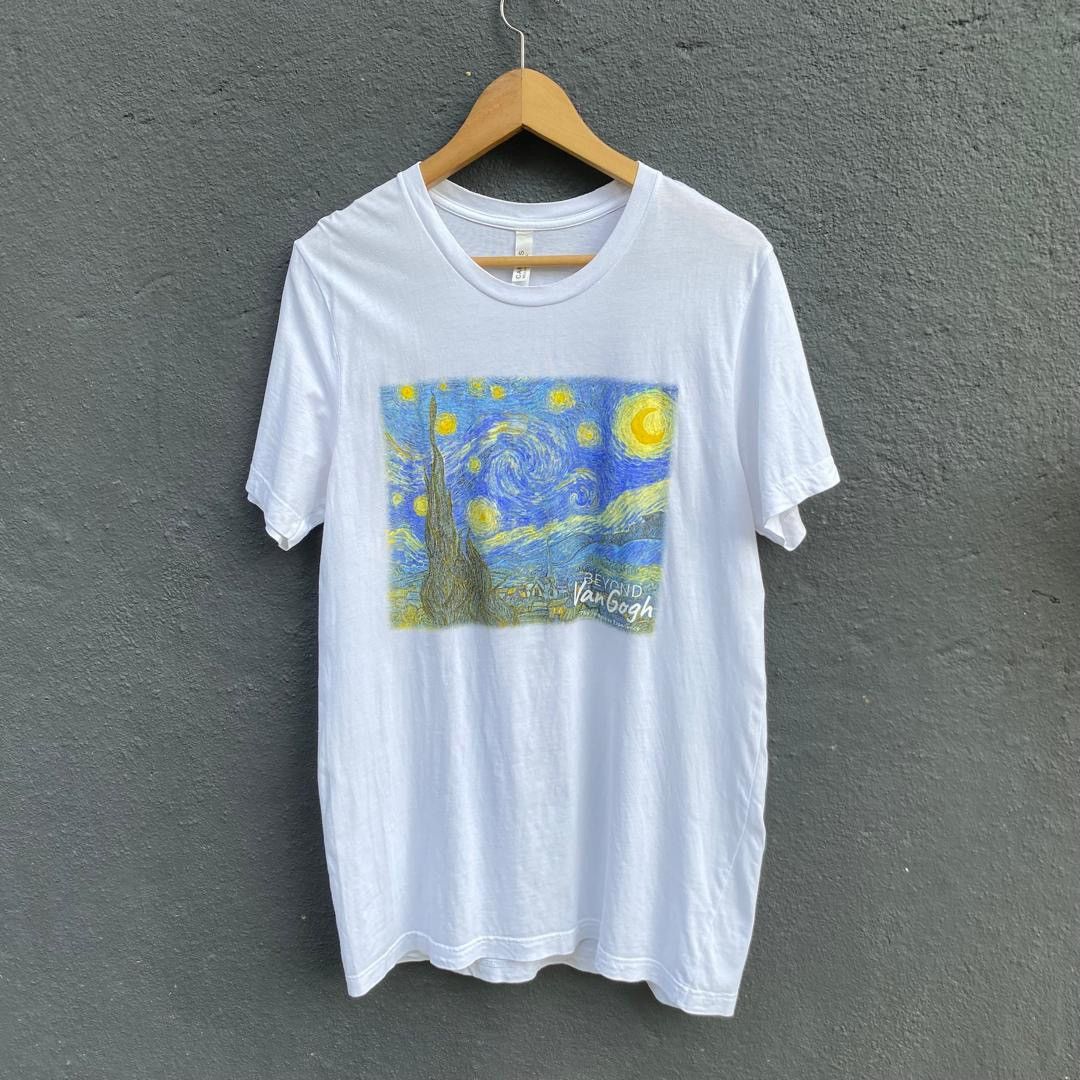 Vintage Van Gogh Art Tee Hoodie, Sweatshirt | FlexRushtees.com