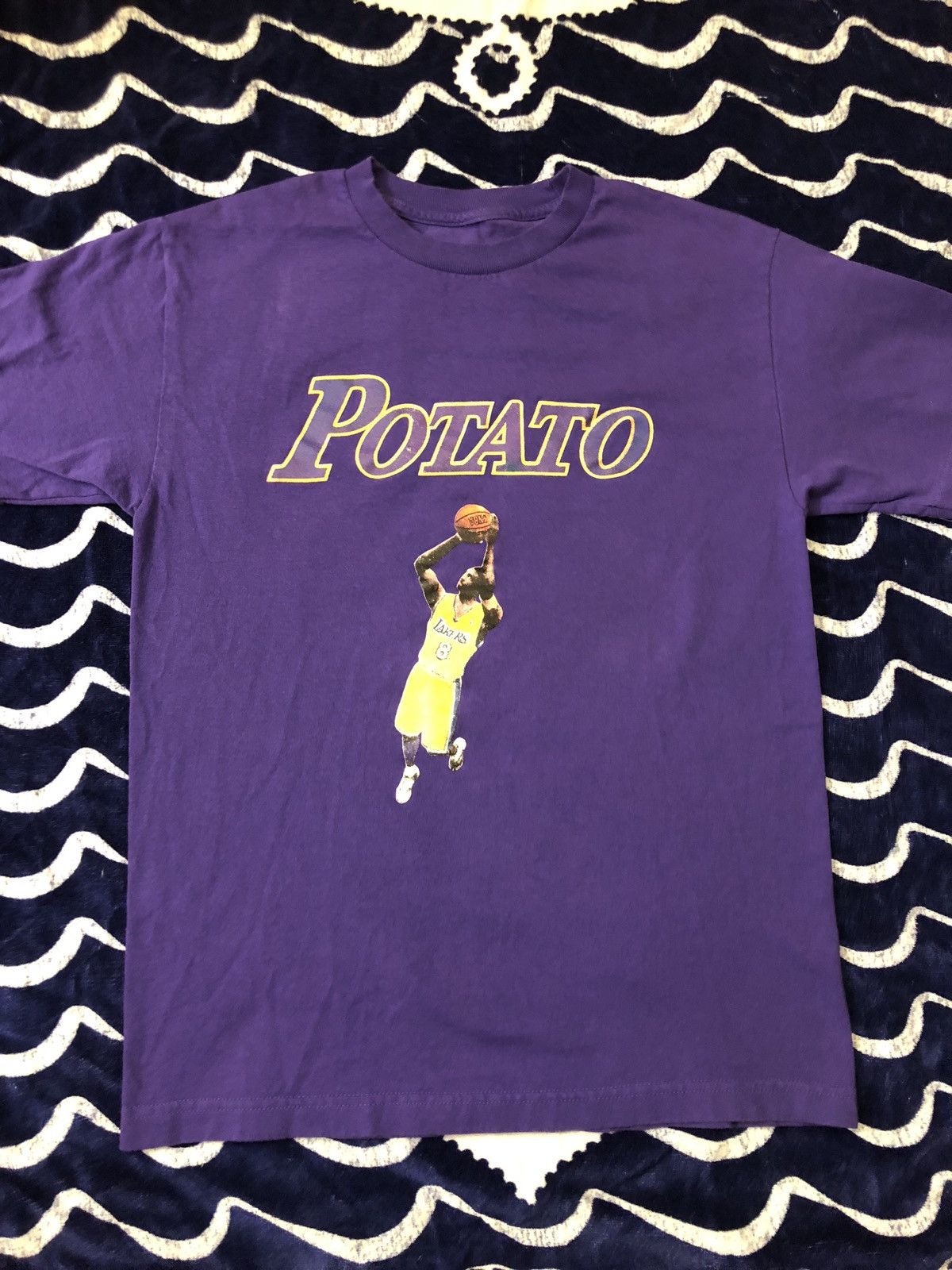 Imran Potato Lakers Tee Hoodie, Sweatshirt | FlexRushtees.com