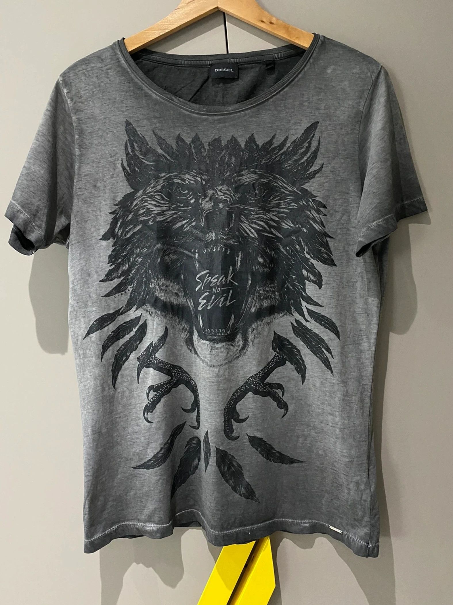 Diesel Grey Wolf T Shirt Hoodie, Sweatshirt | FlexRushtees.com