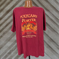 Vintage Wasatch Beers Y2k Polygamy Porter Shirt Xl Red Men S T Shirt Beer Funny Hipster Outd Hoodie, Sweatshirt