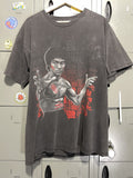 bruce Lee Martal Arts Action Move Star Vintage Graphic Tee Hoodie, Sweatshirt | FlexRushtees.com